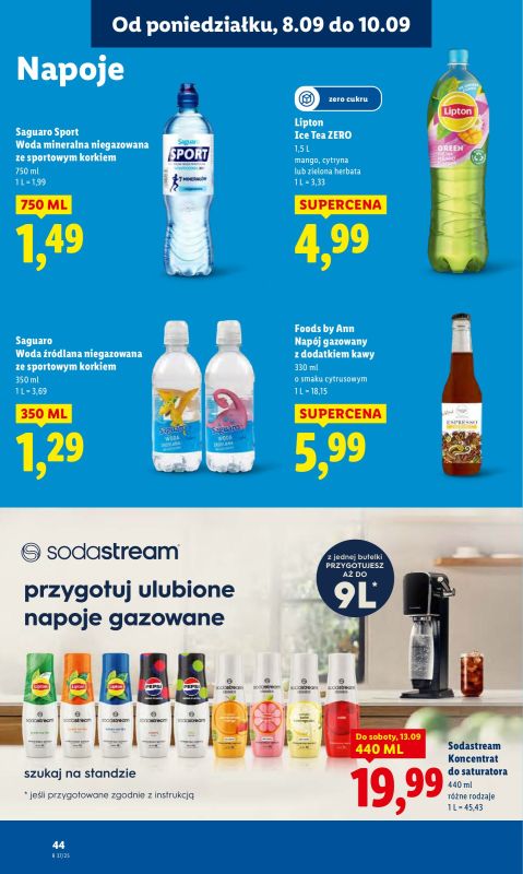Lidl - gazetka promocyjna Oferta od poniedziałku od poniedziałku 08.09 do środy 10.09 - strona 46