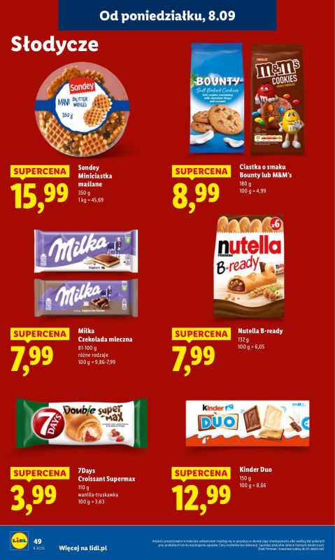 Lidl - gazetka promocyjna Oferta od poniedziałku od poniedziałku 08.09 do środy 10.09 - strona 56