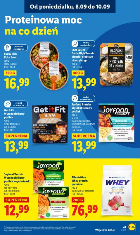 Lidl - gazetka promocyjna Oferta od poniedziałku od poniedziałku 08.09 do środy 10.09 - strona 43