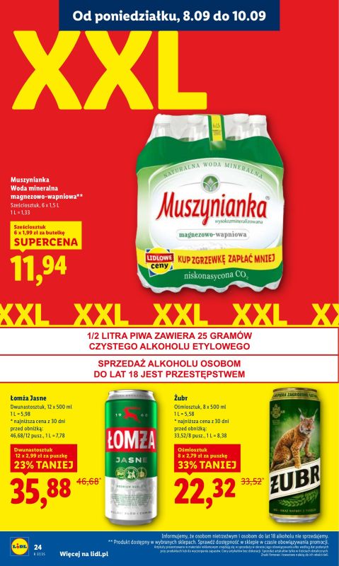 Lidl - gazetka promocyjna Oferta od poniedziałku od poniedziałku 08.09 do środy 10.09 - strona 26