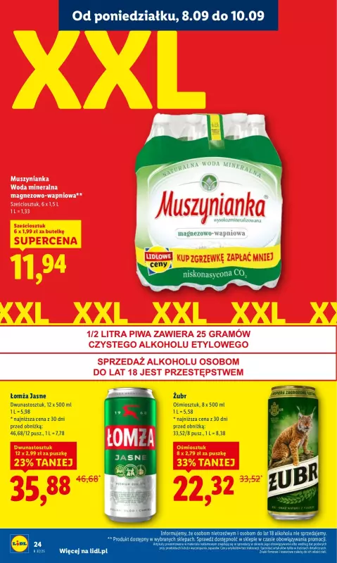 Lidl - gazetka promocyjna Oferta od poniedziałku od poniedziałku 08.09 do środy 10.09 - strona 26