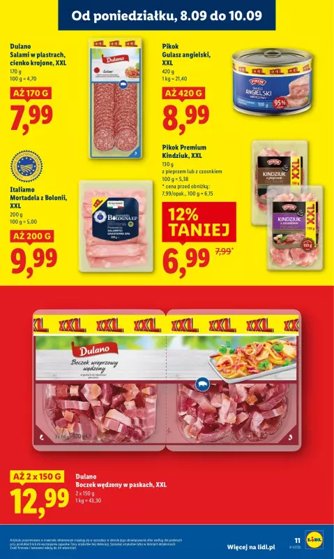 Lidl - gazetka promocyjna Oferta od poniedziałku od poniedziałku 08.09 do środy 10.09 - strona 13