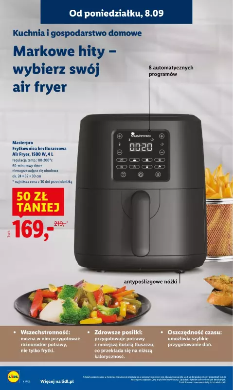 Lidl - gazetka promocyjna Oferta od poniedziałku od poniedziałku 08.09 do środy 10.09 - strona 6