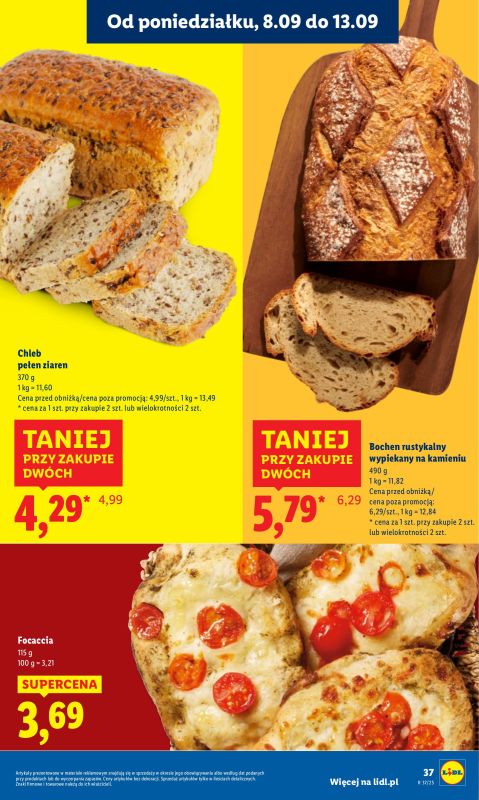 Lidl - gazetka promocyjna Oferta od poniedziałku od poniedziałku 08.09 do środy 10.09 - strona 39