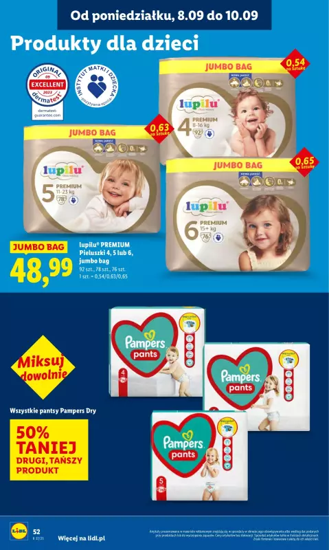 Lidl - gazetka promocyjna Oferta od poniedziałku od poniedziałku 08.09 do środy 10.09 - strona 58