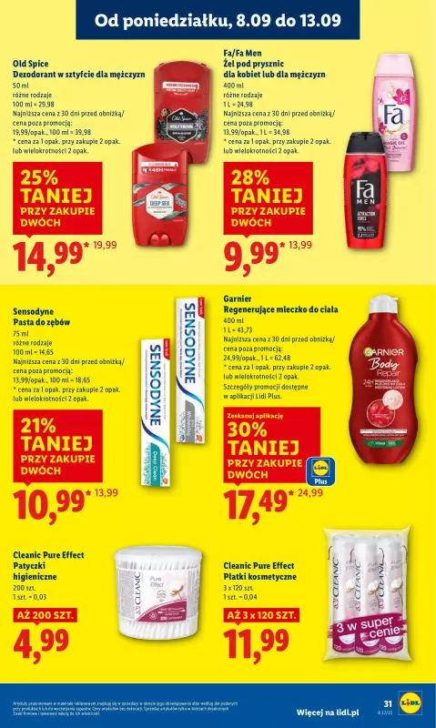 Lidl - gazetka promocyjna Oferta od poniedziałku od poniedziałku 08.09 do środy 10.09 - strona 33