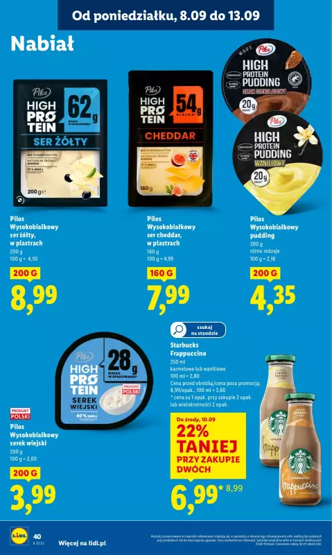 Lidl - gazetka promocyjna Oferta od poniedziałku od poniedziałku 08.09 do środy 10.09 - strona 42