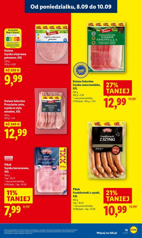 Lidl - gazetka promocyjna Oferta od poniedziałku od poniedziałku 08.09 do środy 10.09 - strona 15