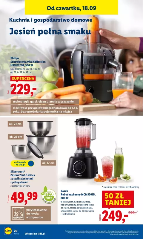 Lidl - gazetka promocyjna Katalog od poniedziałku 15.09 do soboty 20.09 - strona 32