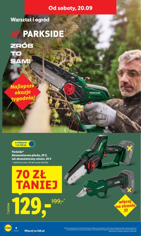 Lidl - gazetka promocyjna Katalog od poniedziałku 15.09 do soboty 20.09 - strona 6
