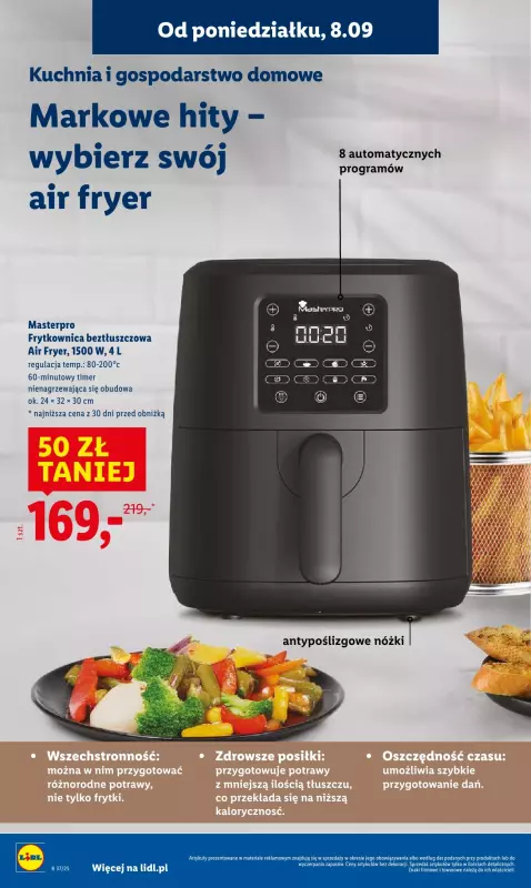 Lidl - gazetka promocyjna Oferta od poniedziałku od poniedziałku 08.09 do środy 10.09 - strona 6