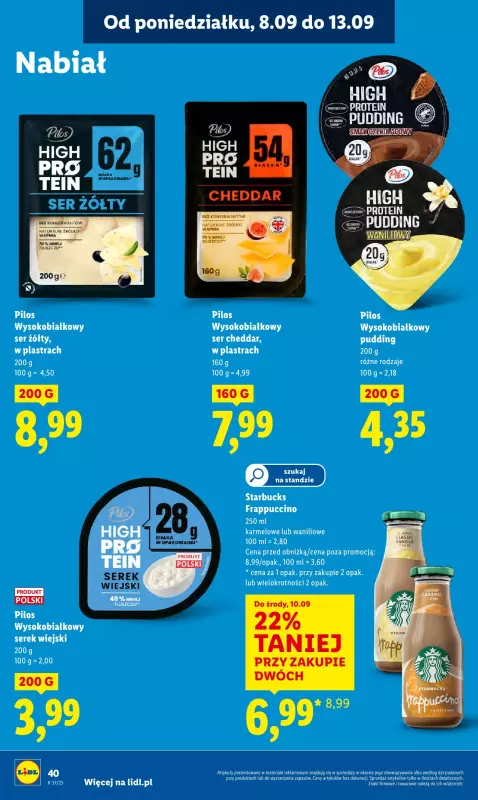 Lidl - gazetka promocyjna Oferta od poniedziałku od poniedziałku 08.09 do środy 10.09 - strona 42