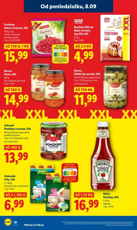 Lidl - gazetka promocyjna Oferta od poniedziałku od poniedziałku 08.09 do środy 10.09 - strona 22