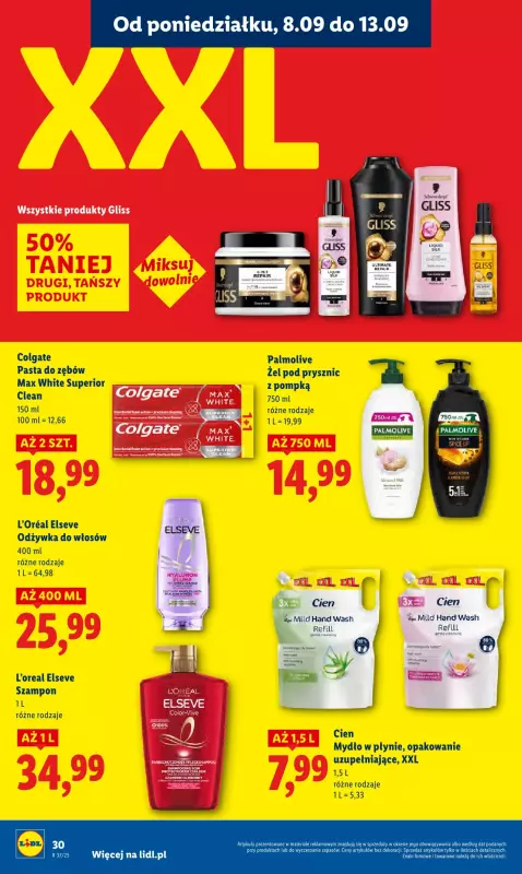 Lidl - gazetka promocyjna Oferta od poniedziałku od poniedziałku 08.09 do środy 10.09 - strona 32