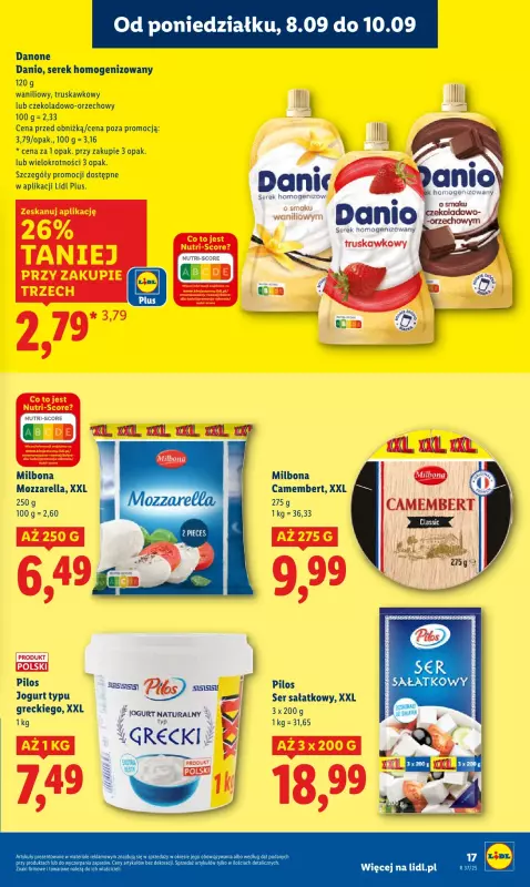 Lidl - gazetka promocyjna Oferta od poniedziałku od poniedziałku 08.09 do środy 10.09 - strona 19