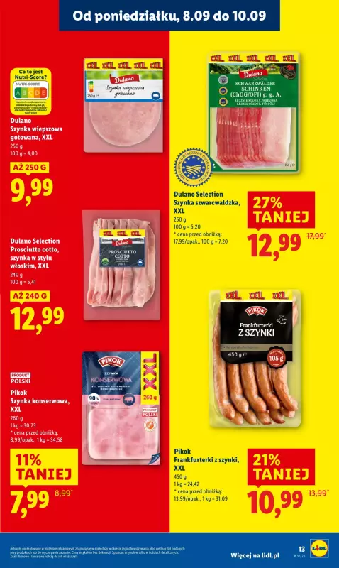 Lidl - gazetka promocyjna Oferta od poniedziałku od poniedziałku 08.09 do środy 10.09 - strona 15