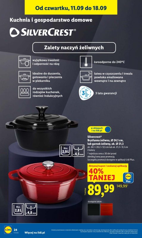 Lidl - gazetka promocyjna Katalog od poniedziałku 08.09 do soboty 13.09 - strona 28