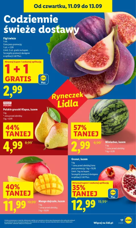 Lidl - gazetka promocyjna Oferta od czwartku od czwartku 11.09 do soboty 13.09 - strona 19