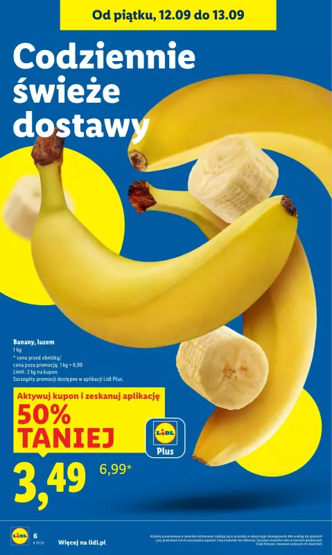 Lidl - gazetka promocyjna Oferta od czwartku od czwartku 11.09 do soboty 13.09 - strona 6