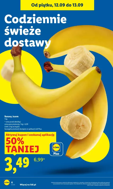 Lidl - gazetka promocyjna Oferta od czwartku od czwartku 11.09 do soboty 13.09 - strona 6