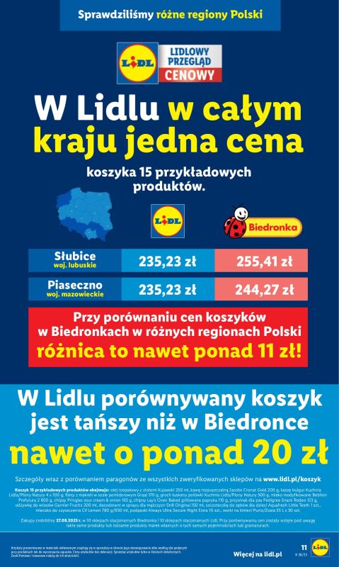 Lidl - gazetka promocyjna Oferta od poniedziałku od poniedziałku 15.09 do środy 17.09 - strona 11