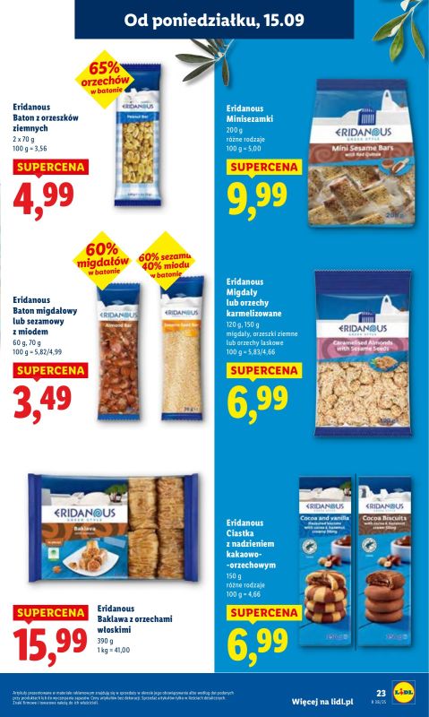 Lidl - gazetka promocyjna Oferta od poniedziałku od poniedziałku 15.09 do środy 17.09 - strona 25