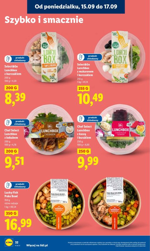 Lidl - gazetka promocyjna Oferta od poniedziałku od poniedziałku 15.09 do środy 17.09 - strona 36