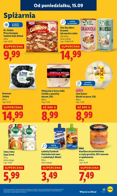 Lidl - gazetka promocyjna Oferta od poniedziałku od poniedziałku 15.09 do środy 17.09 - strona 37