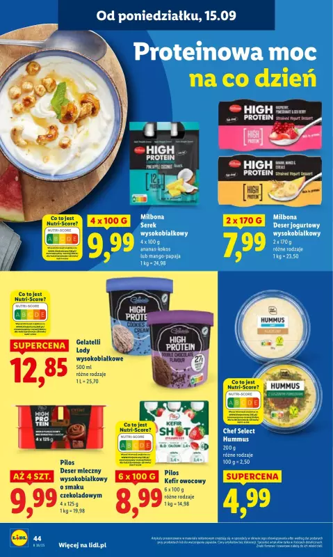 Lidl - gazetka promocyjna Oferta od poniedziałku od poniedziałku 15.09 do środy 17.09 - strona 50