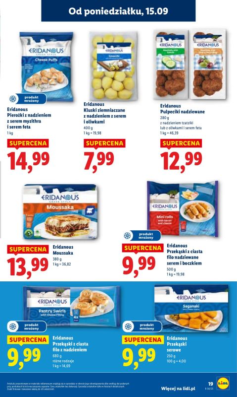 Lidl - gazetka promocyjna Oferta od poniedziałku od poniedziałku 15.09 do środy 17.09 - strona 21