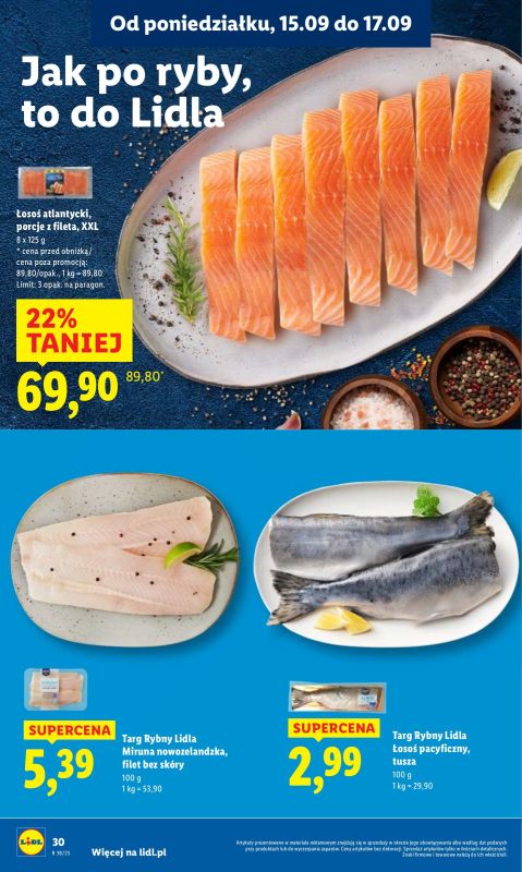 Lidl - gazetka promocyjna Oferta od poniedziałku od poniedziałku 15.09 do środy 17.09 - strona 32
