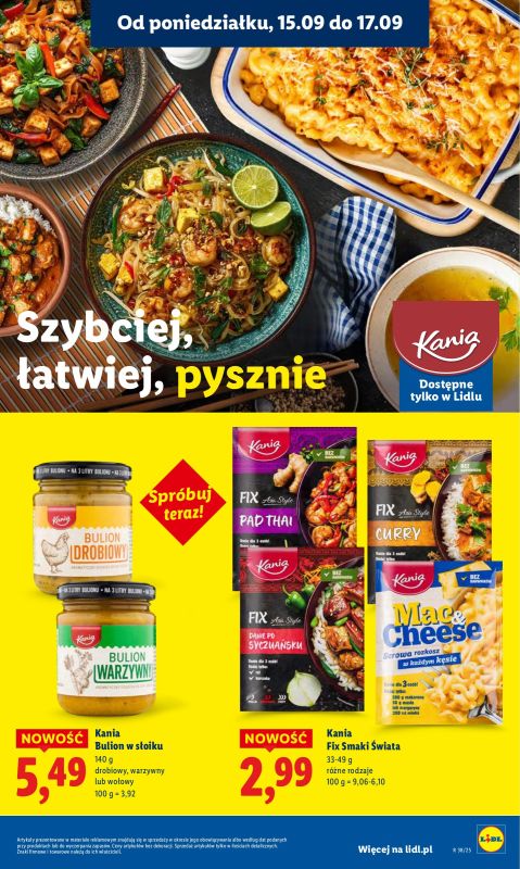 Lidl - gazetka promocyjna Oferta od poniedziałku od poniedziałku 15.09 do środy 17.09 - strona 35