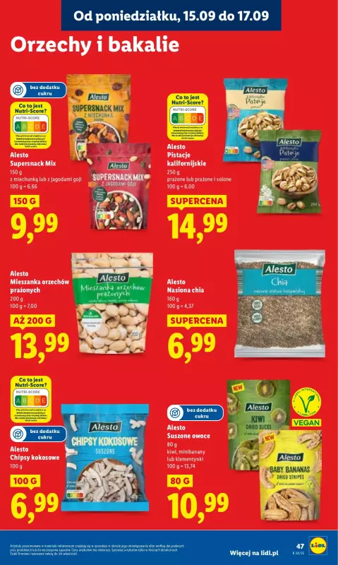 Lidl - gazetka promocyjna Oferta od poniedziałku od poniedziałku 15.09 do środy 17.09 - strona 53