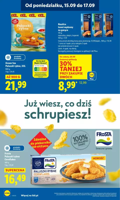Lidl - gazetka promocyjna Oferta od poniedziałku od poniedziałku 15.09 do środy 17.09 - strona 34