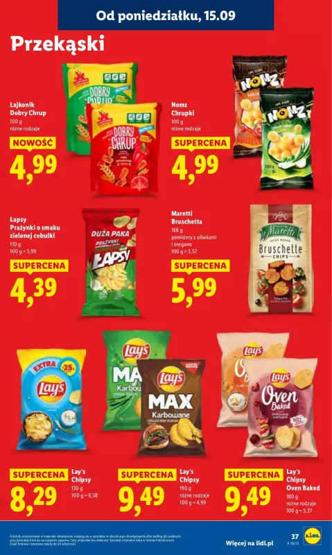Lidl - gazetka promocyjna Oferta od poniedziałku od poniedziałku 15.09 do środy 17.09 - strona 43