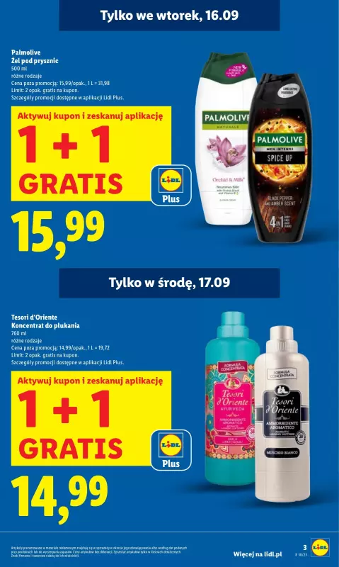 Lidl - gazetka promocyjna Oferta od poniedziałku   - strona 3
