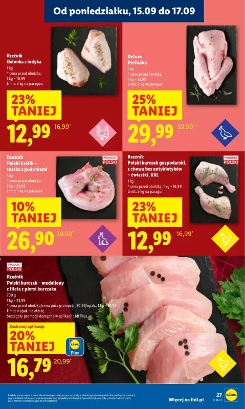 Lidl - gazetka promocyjna Oferta od poniedziałku od poniedziałku 15.09 do środy 17.09 - strona 29