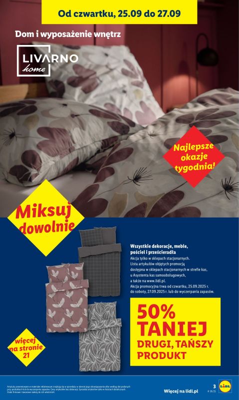 Lidl - gazetka promocyjna Katalog od poniedziałku 22.09 do soboty 27.09 - strona 3