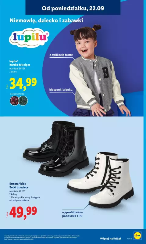 Lidl - gazetka promocyjna Katalog od poniedziałku 22.09 do soboty 27.09 - strona 17