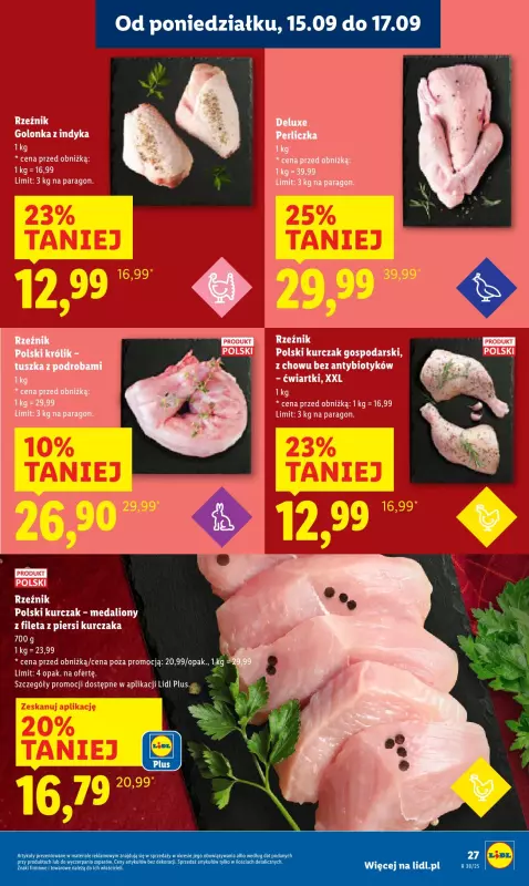 Lidl - gazetka promocyjna Oferta od poniedziałku od poniedziałku 15.09 do środy 17.09 - strona 29