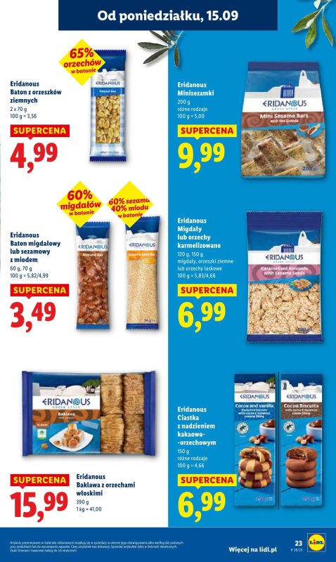 Lidl - gazetka promocyjna Oferta od poniedziałku od poniedziałku 15.09 do środy 17.09 - strona 25