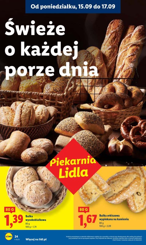 Lidl - gazetka promocyjna Oferta od poniedziałku od poniedziałku 15.09 do środy 17.09 - strona 26
