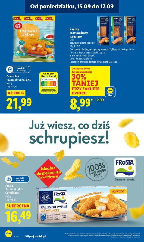 Lidl - gazetka promocyjna Oferta od poniedziałku od poniedziałku 15.09 do środy 17.09 - strona 34