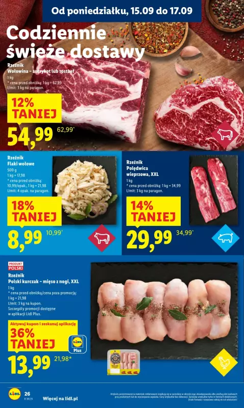 Lidl - gazetka promocyjna Oferta od poniedziałku od poniedziałku 15.09 do środy 17.09 - strona 28