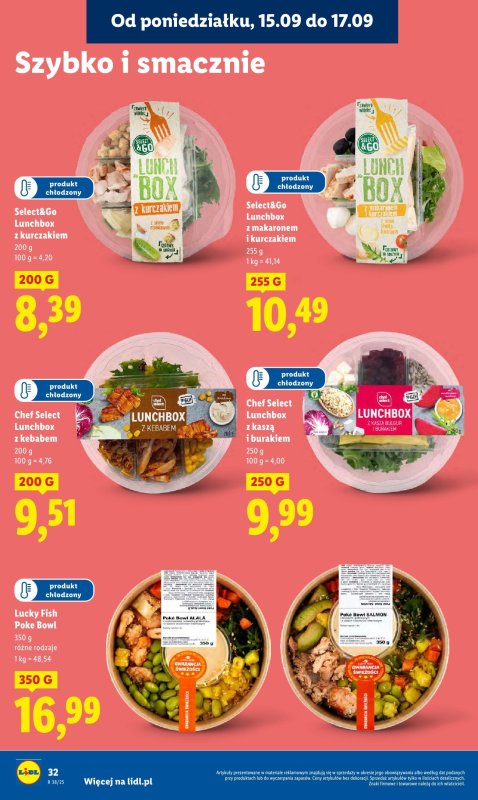 Lidl - gazetka promocyjna Oferta od poniedziałku od poniedziałku 15.09 do środy 17.09 - strona 36