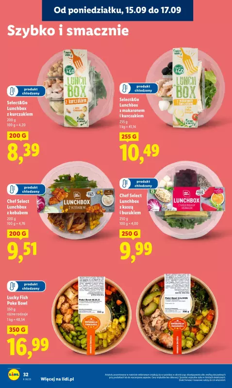 Lidl - gazetka promocyjna Oferta od poniedziałku od poniedziałku 15.09 do środy 17.09 - strona 36