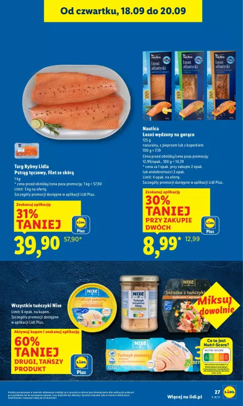Lidl - gazetka promocyjna Oferta od czwartku od czwartku 18.09 do soboty 20.09 - strona 31