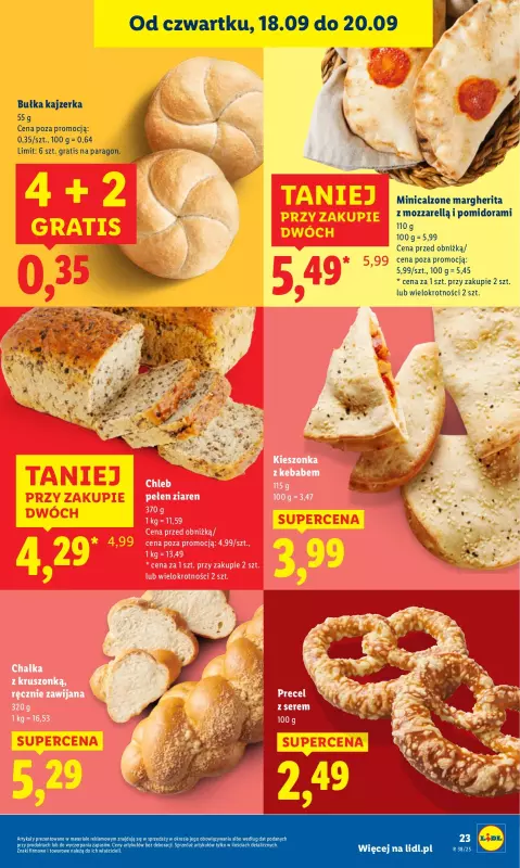 Lidl - gazetka promocyjna Oferta od czwartku od czwartku 18.09 do soboty 20.09 - strona 27