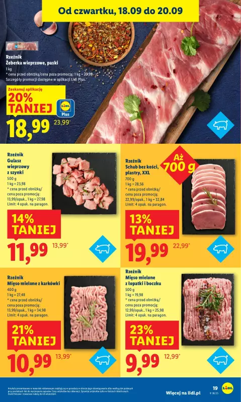 Lidl - gazetka promocyjna Oferta od czwartku od czwartku 18.09 do soboty 20.09 - strona 23