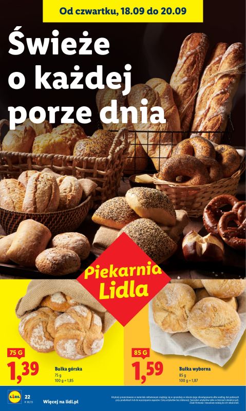 Lidl - gazetka promocyjna Oferta od czwartku od czwartku 18.09 do soboty 20.09 - strona 26